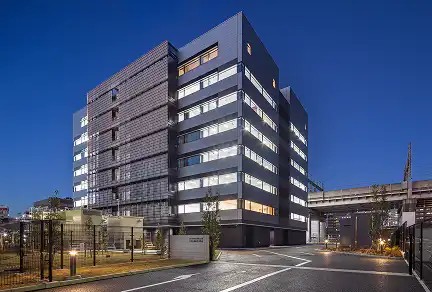 事務所ビル新築工事の様子