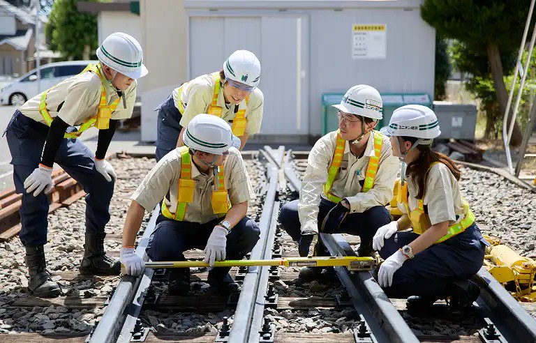分岐器の検測②