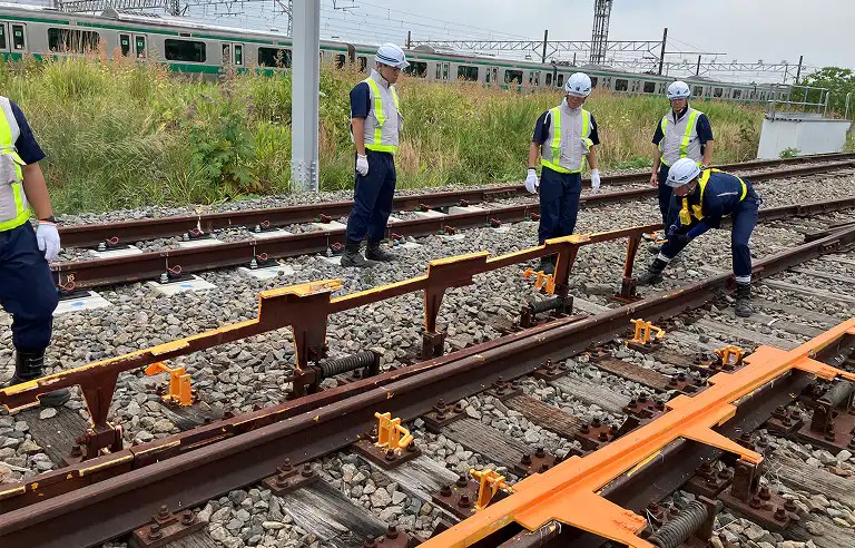 横取装置取り扱い訓練②