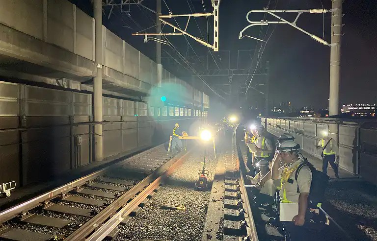 ロングレール交換