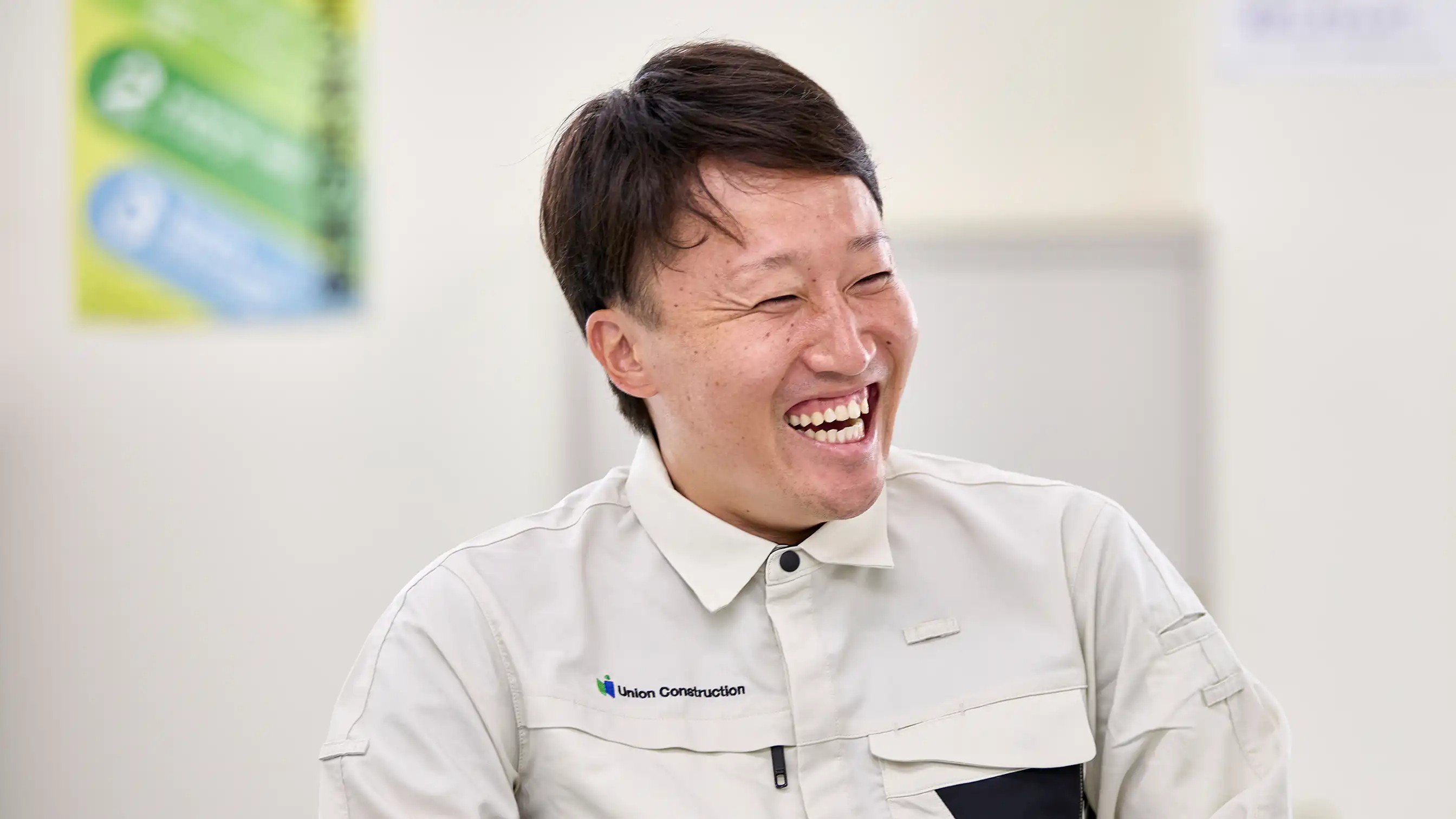 社員さんが話している様子