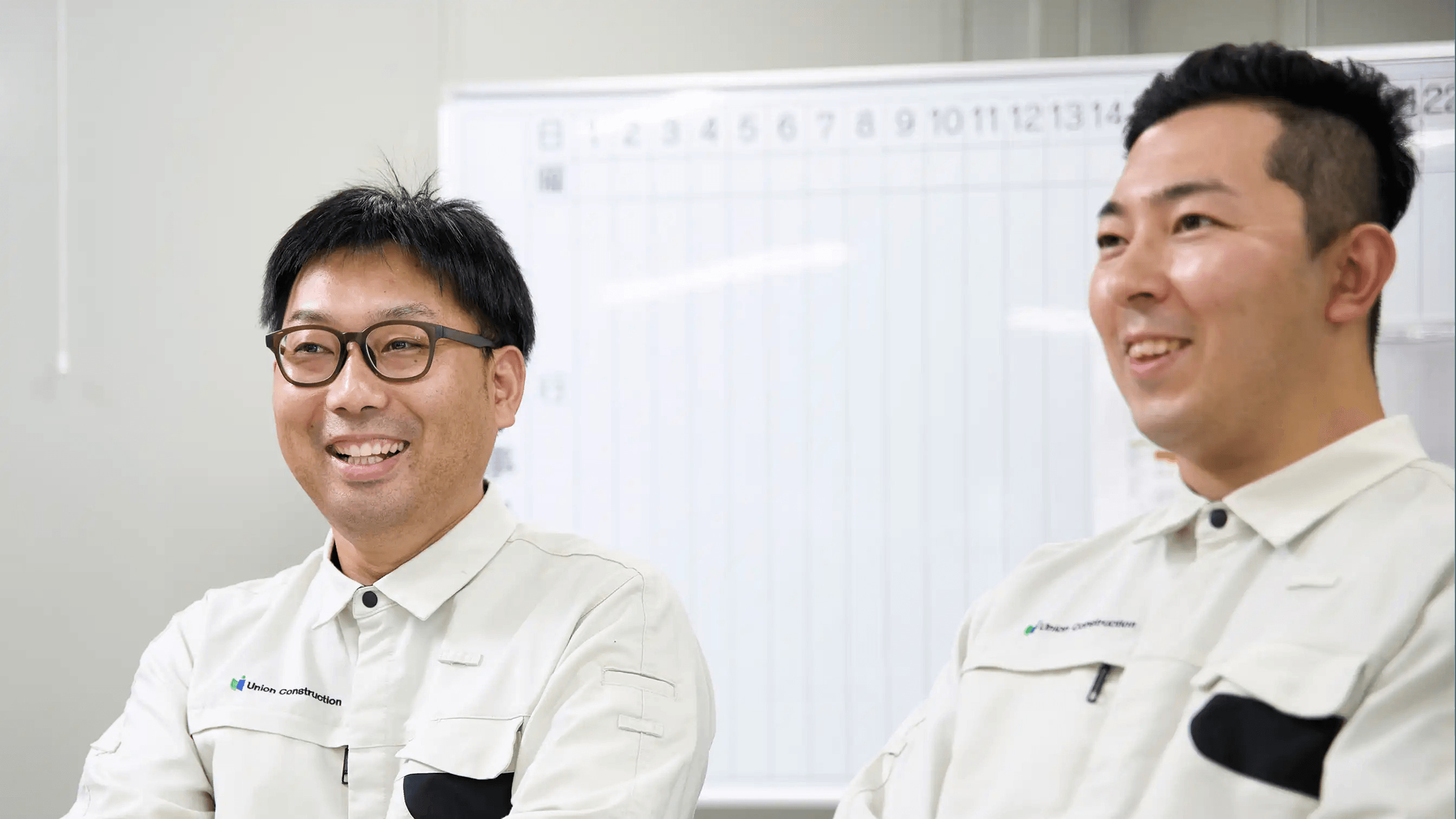 社員さんが話している様子