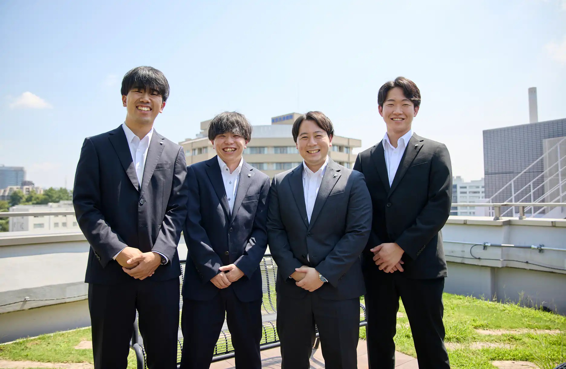 社員さんが話している風景