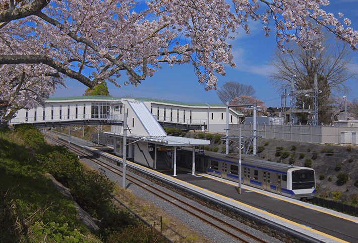橋上駅舎新築工事